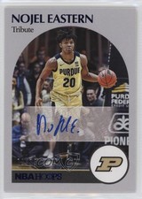 2021-22 Panini Chronicles Draft Picks Hoops Retro Blue /75 Nojel Eastern Auto