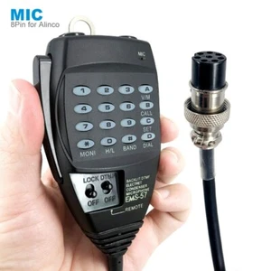 8pinowy mikrofon ręczny DTMF do radia Alinco DR03 DR-06 DR-135 DX-SR8T DX-SR8E - Zdjęcie 1 z 6