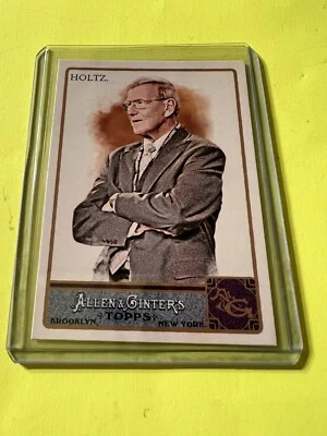 2011 Allen & Ginter - Lou Holtz  #3 - ESPN - Notre Dame - Glossy #774/999 - Image 1 of 2