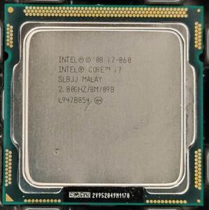 Intel SLBJJ Core i7-860 2.8GHz LGA1156 Quad-Core CPU Processor
