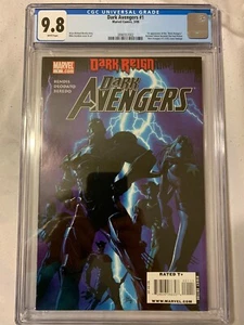 Dark Avengers #1 1st Print 2009 - CGC 9.8 - WHITE Pages Single Owner 3886557002 - Picture 1 of 10