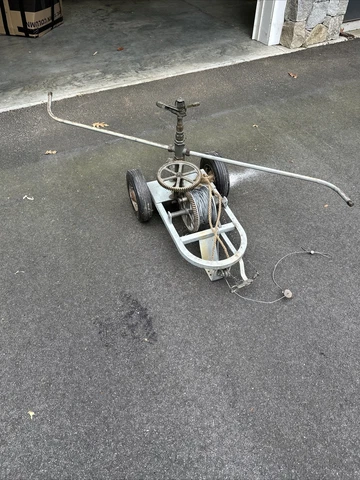 Antique Lawn Sprinkler Cover