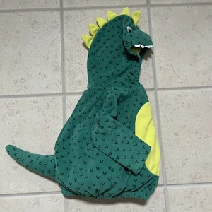 Carters Plush Dinosaur Costume Jacket Baby Boys Sz 24M Months Warm Halloween - Picture 1 of 5