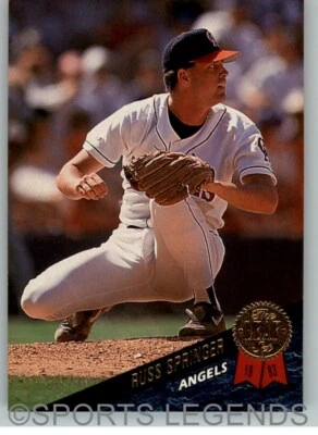1993 Leaf #549 Russ Springer - Image 1 of 2