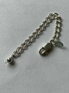 Silpada 3 Zoll Halskette Armband Knöchel oxidiert 925 Sterling Silber Verlängerung - Bild 1 von 4