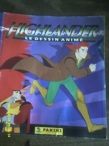 1996 ALBUM PANINI HIGHLANDER LE DESSIN ANIME COMPLET - Imagen 1 de 8
