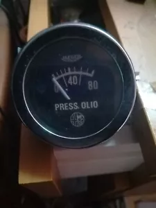 STRUMENTO INDICATORE PRESSIONE OLIO JAEGER ALFA ROMEO GIULIA nuova SUPER - Foto 1 di 7