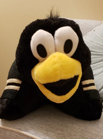 Pittsburgh Penguins NHL Hockey Mascot Pillow Pet Iceburgh Cover