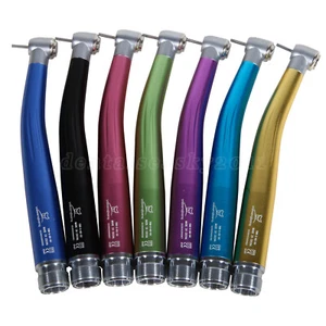 Dental High/Fast Speed Turbine Handpiece Push Button 2/4Hole fit NSK 7 Colors SA - Picture 1 of 25
