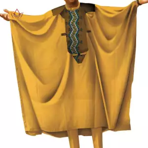 African Clothing 2-Piece Dashiki Bog Robe and Pants Sets for Y10789 - Picture 1 of 12