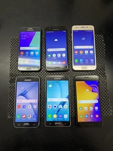 Lot Of 6 Samsung Samsung Galaxy J3/J3/J3 Orbit/J3 Star/On5 UNL/TFW/USCELL/VZW H3 - Picture 1 of 15