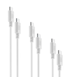 cellularline power usb-C USB-C charge data 15 120 200 cm lot de 3 cables - Photo 1 sur 2