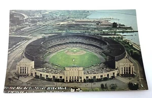 Indians Baseball Browns Football Cleveland Municipal Stadium 1960’s Postcard #2 - Picture 1 of 2