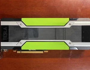 Nvidia Tesla P100 16GB GPU INFeReNCING ACCeleRATOR UlTRA-eFFICIeNT DeeP leARNING - Picture 1 of 7