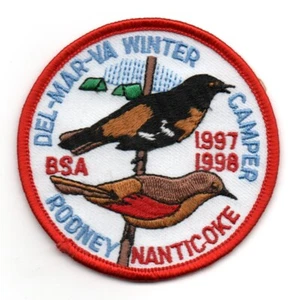 1997 - 1998 (Orioles) Nanticoke Rodney Winter Camper Series Patch (Del-Mar-VA) - Picture 1 of 1