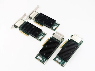 Lot of 4 Avago SAS9305-16e 4-Port PCI-e to 12Gb/s SAS HBA Adapter 03-25704-02005 - Image 1 of 4