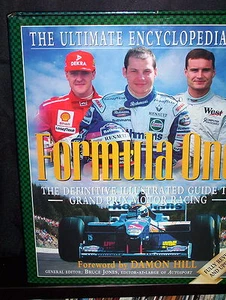 FORMULA ONE BRUCE JONES - THE ILLUSTRATED GUIDE TO GRAND PRIX MOTOR RACING- HC - Picture 1 of 3