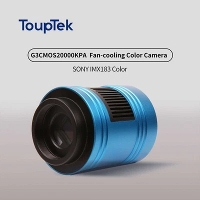 ToupTek G3CMOS20000KPA IMX183 Cooled Astronomy Camera,1 Inch 20MP BSI CMOS,USB3. - Photo 1/4