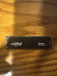 Crucial P3 Plus 2TB PCIe Gen4 3D NAND NVMe M.2 SSD CT2000P3PSSD8 - Afbeelding 1 van 1