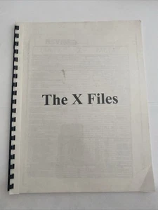 The X Files Script 2nd Unit Call Sheet Fox November 15, 2000 - Picture 1 of 3