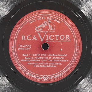 MARIO LANZA Drink, Drink, Drink RCA VICTOR 10-4220 VG+ 78 1954 Soundtrack 10" - Picture 1 of 4