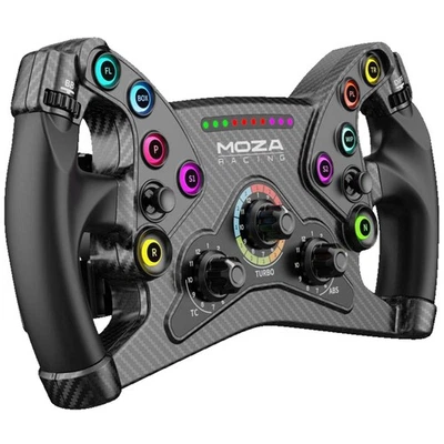 MOZA RACING KS GT (30 cm), Lenkrad, Schwarz