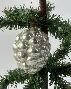1957/25 1x alter Weihnachtsschmuck Christbaumschmuck Formteil Beere - Picture 1 of 3