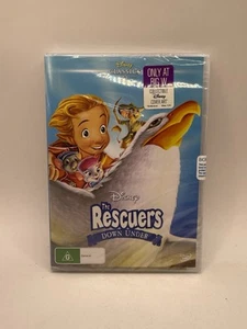 THE RESCUERS DOWN UNDER ( Disney DVD , Region 4 ) Animation Movie - Picture 1 of 2