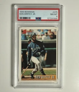 1993 Topps Bowman #375 Ken Griffey Jr. PSA 9 Seattle Mariners HOF Baseball MLB - Picture 1 of 3