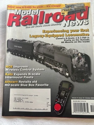Model Railroad News Magazine October 2008 Vol 14 Issue 10 Lionel Legacy - Image 1 of 2