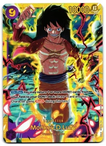 Monkey.D.Luffy OP09-119 - SEC One Piece TCG Emperors In The New World - NM Card - Picture 1 of 2