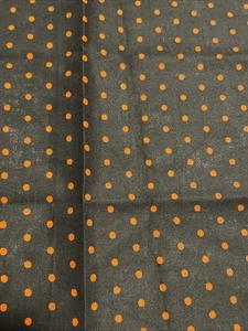 Halloween Polka Dots Cotton Fat Quarter 18”x21” New - Picture 1 of 2