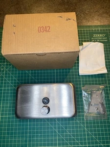 Gewerblicher Seifenspender Wandhalterung " Horizontal Edelstahl Wandmontage S - Bild 1 von 5