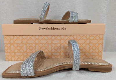 Jewel - Badgley Mischka - Helena - Sandalia plana de verano - Talla: 7,5 Foto 1 de 4