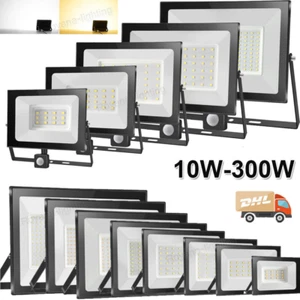 LED Fluter 10W 20W 30W 50W 100W 200W Außen Strahler Scheinwerfer Baustrahler DHL - Bild 1 von 31