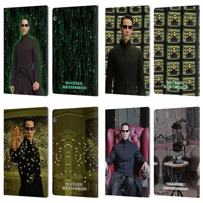 OFFICIAL THE MATRIX RELOADED KEY ART LEATHER BOOK CASE FOR HUAWEI XIAOMI TABLET - Image 1 of 4