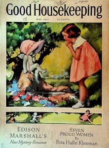 Good Housekeeping May 1937 Donald Duck Mickey Mouse Horace Gaffron - Picture 1 of 4