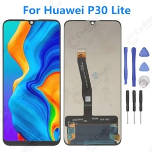LCD Display Digitizer Touch Screen Replacement Black For Huawei P30 Lite & tools - Picture 1 of 5