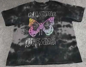 Chasing Dreams Chemistry T- Shirt Men's XL Black Purple Tie Dye Short Sleeve - Picture 1 of 6