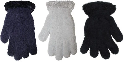 RJM Ladies Snowsoft Gloves with Contrast Trim