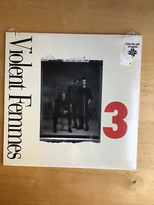 Violent Femmes 3 Vinyl Record Slash 1988 9 25819-1 Sealed - Image 1 of 2