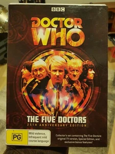 Doctor Who: The Five Doctors | Region 4 (PAL) DVD | 25th Anniversary Edition - Picture 1 of 1