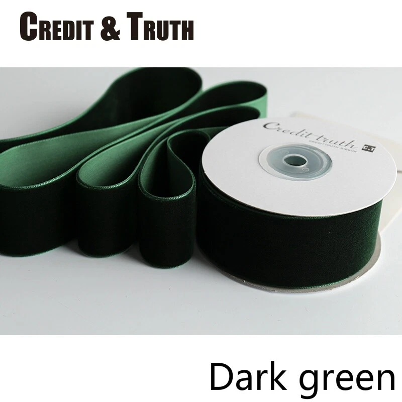 Soft Velvet Ribbon Trim Single Side Velour for Floral Craft Sewing DIY 3.8CM 5M - Image 1 of 1