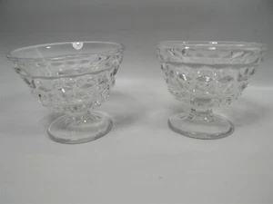 Fostoria American Lot of 2 Footed Sherbet Glasses - 11A2 - Picture 1 of 6
