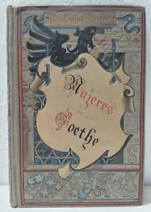 Mujeres de Goethe. Paul de Saint-Victor. Traducción de José Yxart. Arte y Letras - Imagen 1 de 3