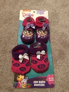 Dora the Explorer 2er-Pack Babyschuhe 0-12 Monate NEU!!! - Bild 1 von 1