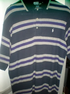 Ralph Lauren Blue Label Herren Kurzarm Hemd Poloshirt Baumwolle MEDIUM. LONG - Bild 1 von 5