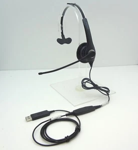 GN Netcom GN2000 Mono Sound Tube QD Headset + Jabra Link 230 for Computers - Picture 1 of 1