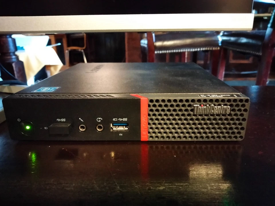 Lenovo Tiny Mini PC N3010, M600, Fanless, 4GB RAM, 120GB SSD, WiFi - Image 1 of 1