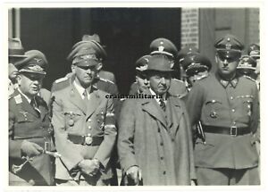 Orig. RIESEN Foto Erhard MILCH mit Polizei General Kurt DALUEGE in Berlin 1940